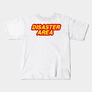 Disaster Area Logo Kids T-Shirt